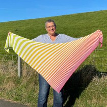 Leuchtturmtuch Sommerfrische als klare Kante