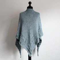 Kuscheltuch im Blättermuster