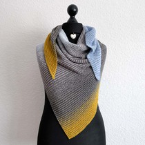 Leuchtturmtuch Nebel über der Ems