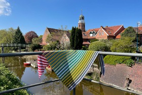 Leuchtturmtuch 'Ditzumer Fischkutter' Vers. 2